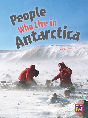 cover image of People Who Live in Antarctica